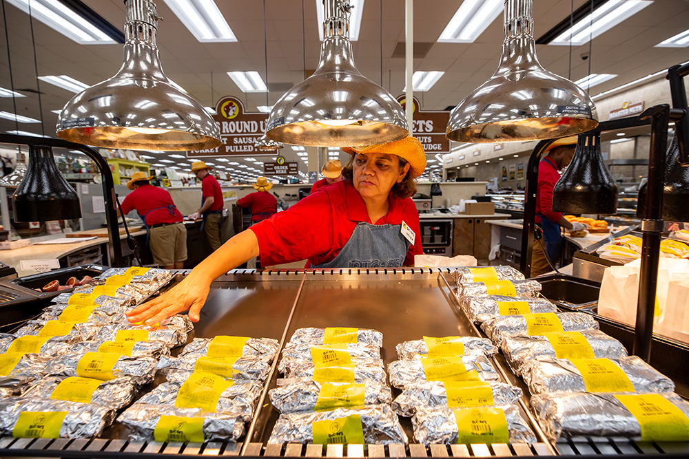 Buc-ees Fresh Tacos.